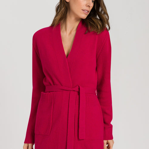 78700 Knits Belted Cardigan - 2310 Pink Mimosa