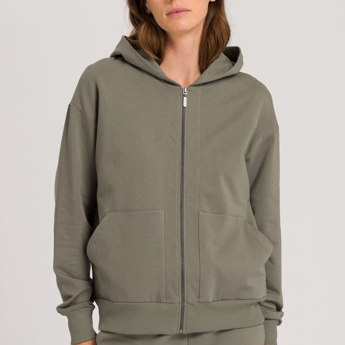 78703 Natural Living Hoodie Jacket - 2668 Antique Green