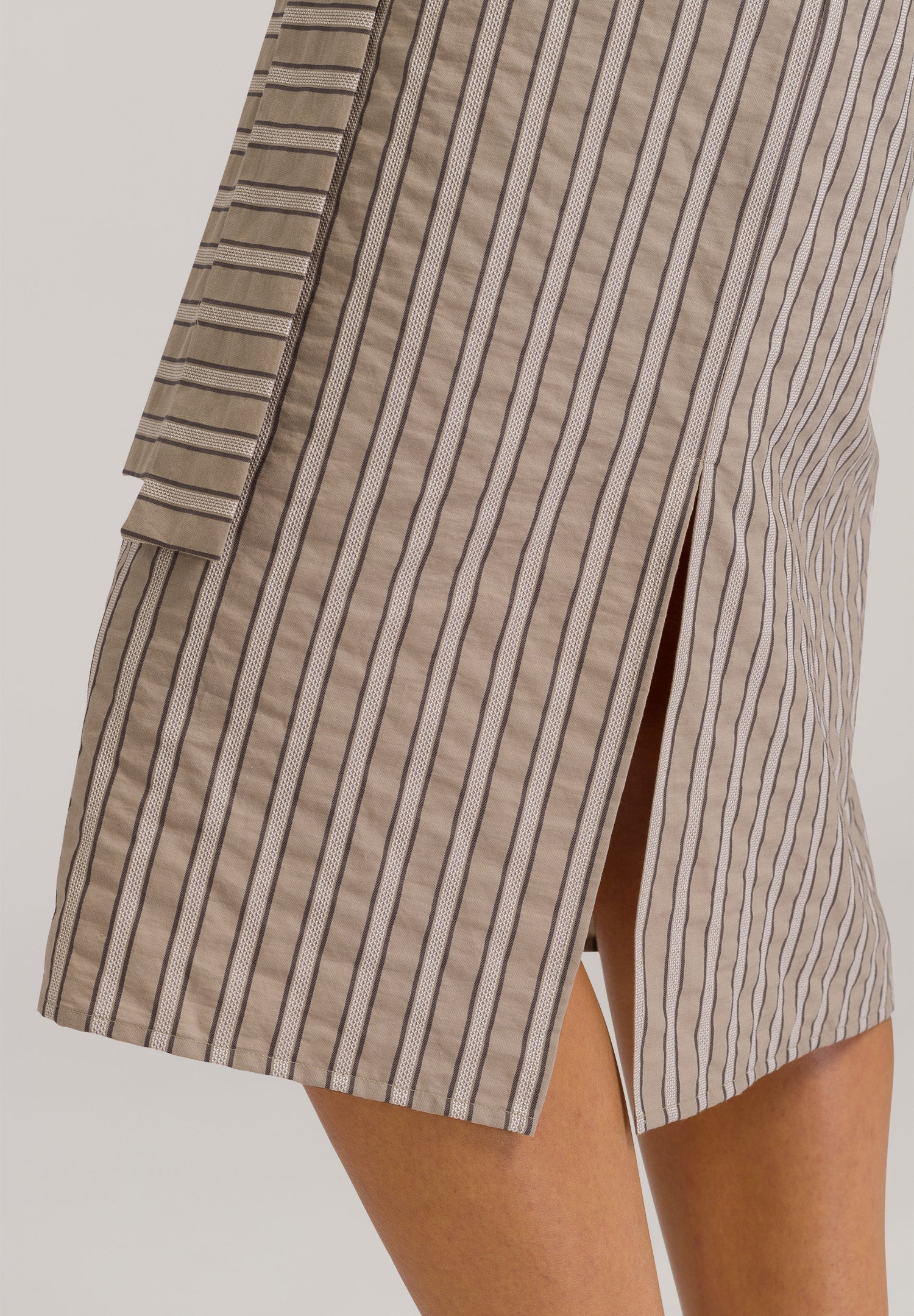 78709 Urban Casuals Dress - 2370 Earthy Stripe
