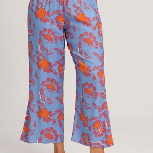 78732 Sunny Vibes Crop Pants - 2368 Vivid Flowers