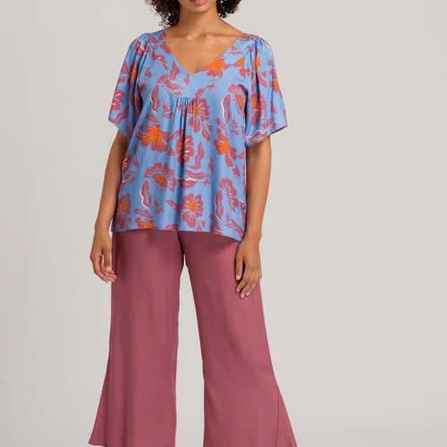 78732 Sunny Vibes Crop Pants - 2425 Rosewood