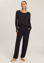 78796 Yoga L/Slv Shirt - 2199 Black Beauty