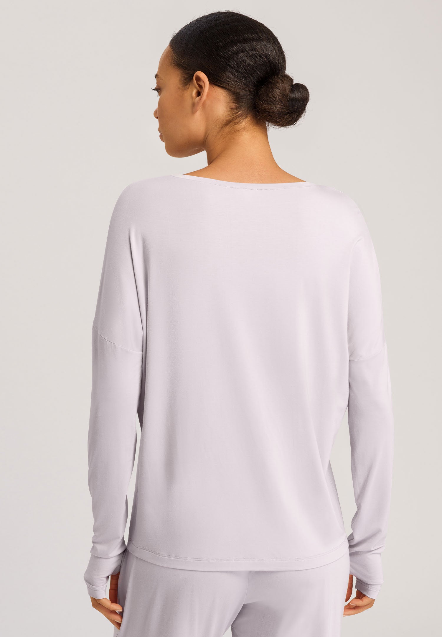 78796 Yoga L/Slv Shirt - 2461 Lilac Marble