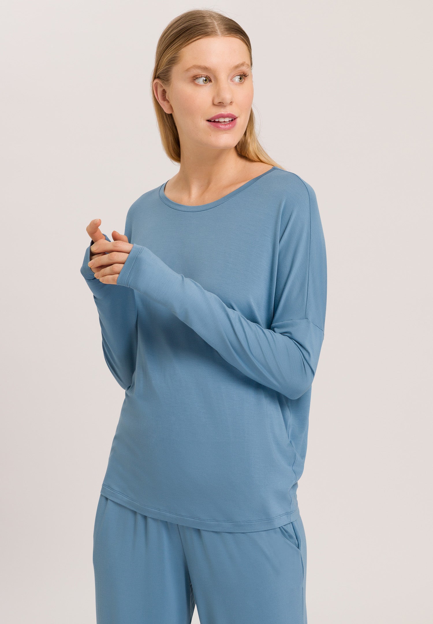 78796 Yoga L/Slv Shirt - 2530 Stone