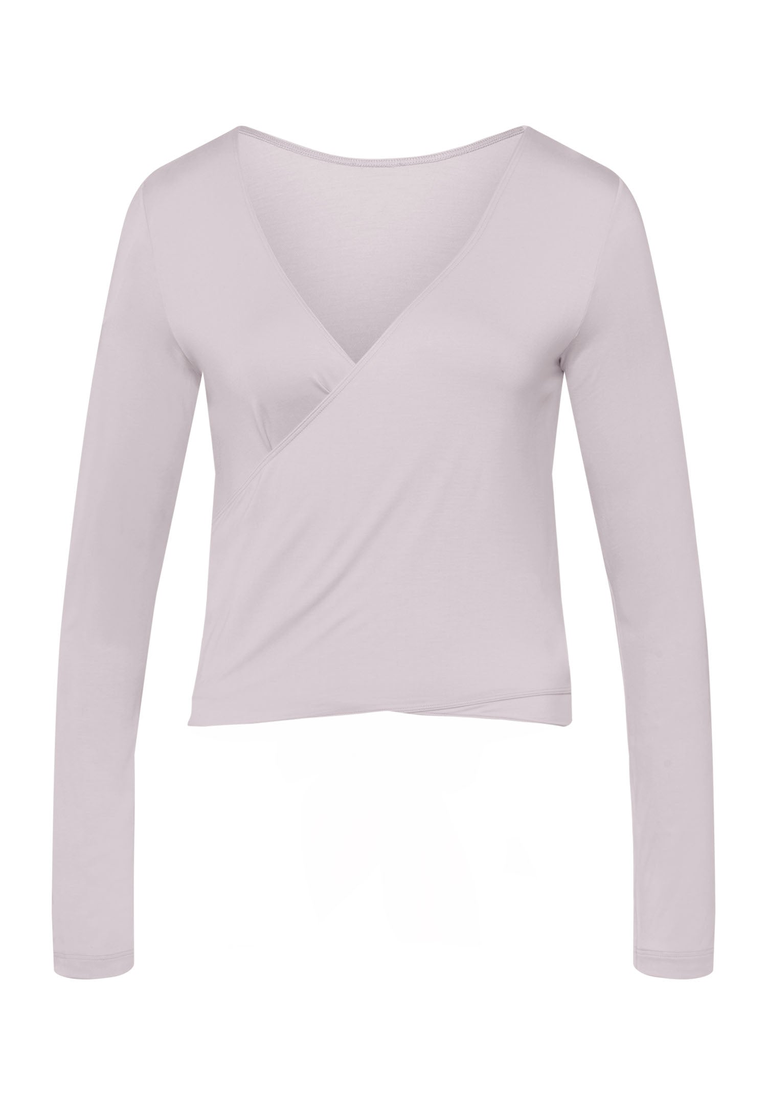 78800 Yoga Long Sleeve Wrap Shirt - 2461 Lilac Marble