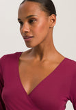 78800 Yoga L/Slv Wrap Shirt - 2475 Anemone