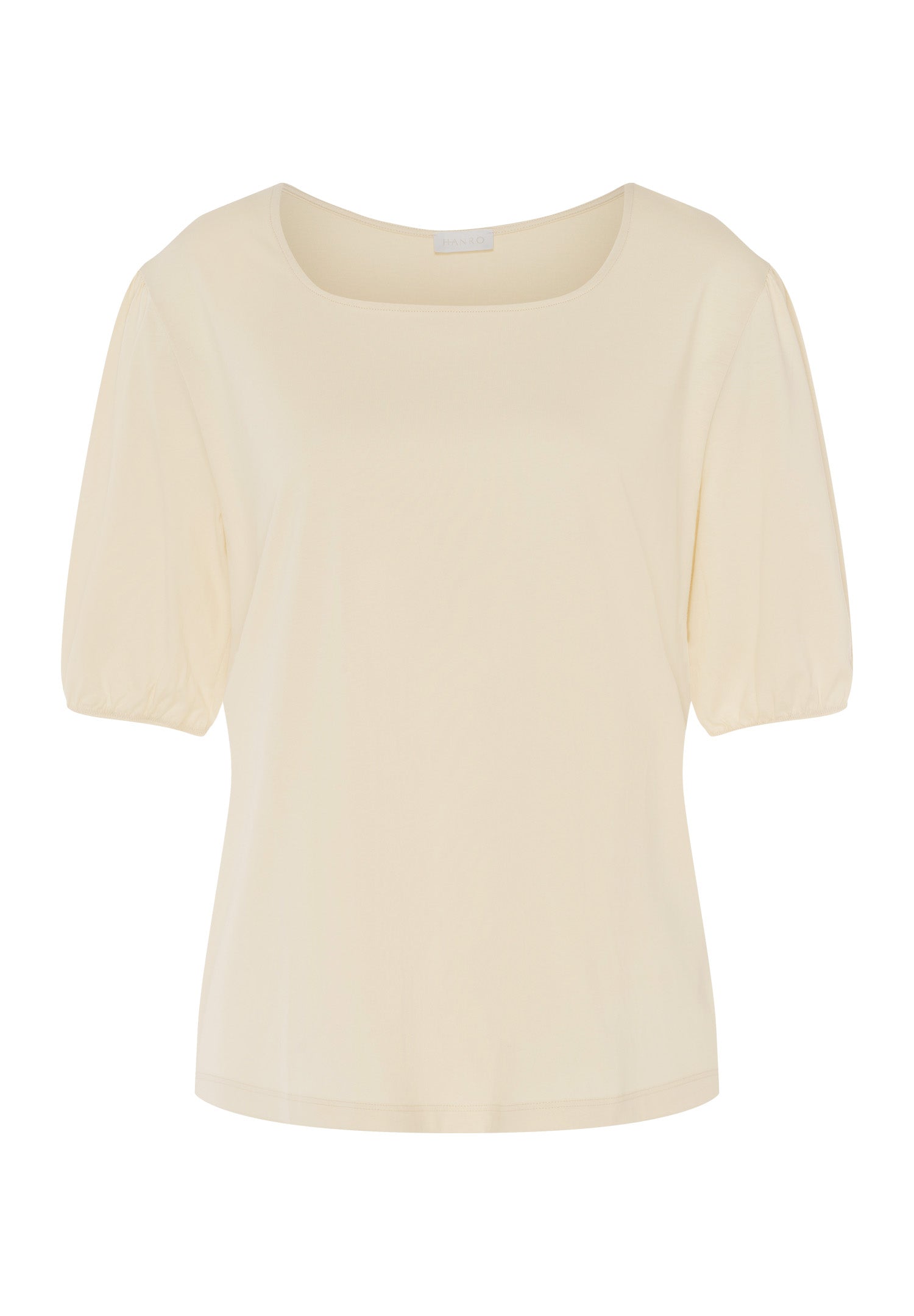 Natural Shirt Organic Cotton Square Neck Top | Warm Sand 78807-1200 – HANRO