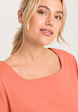 78807 S/SLV SHIRT - 2294 Apricot Brandy