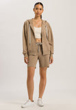 78813 SHORTS - 2828 Deep Taupe