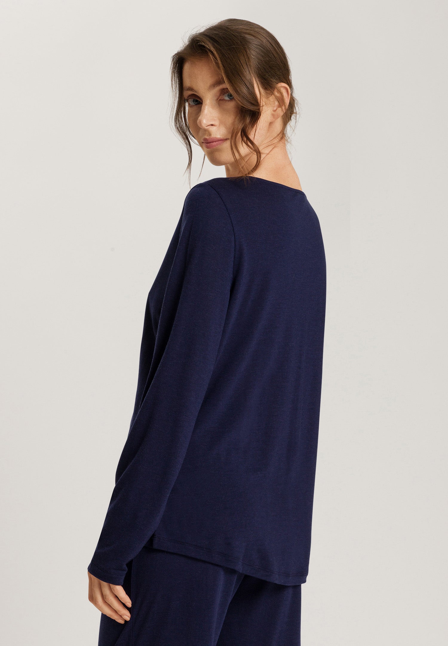 78847 Natural Wear Long Sleeve Shirt - 2621 Evening Blue
