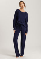 78847 Natural Wear Long Sleeve Shirt - 2621 Evening Blue
