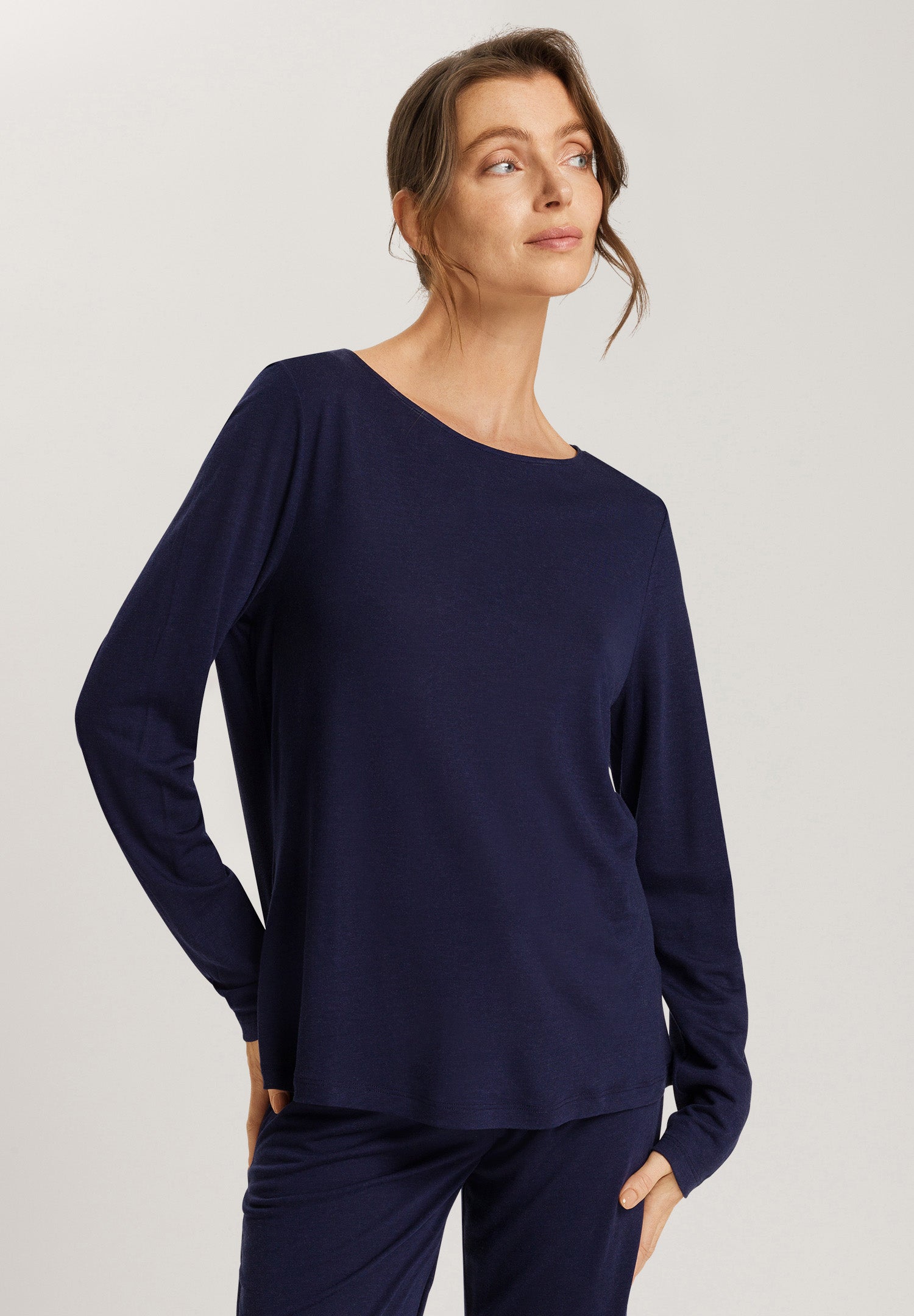 78847 Natural Wear Long Sleeve Shirt - 2621 Evening Blue