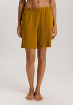 Summer Knits Linen Blend Shorts | Golden Cumin 78879-2803