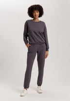 Natural Living Organic Cotton French Terry Sweatshirt | Black Pearl 78882-2183