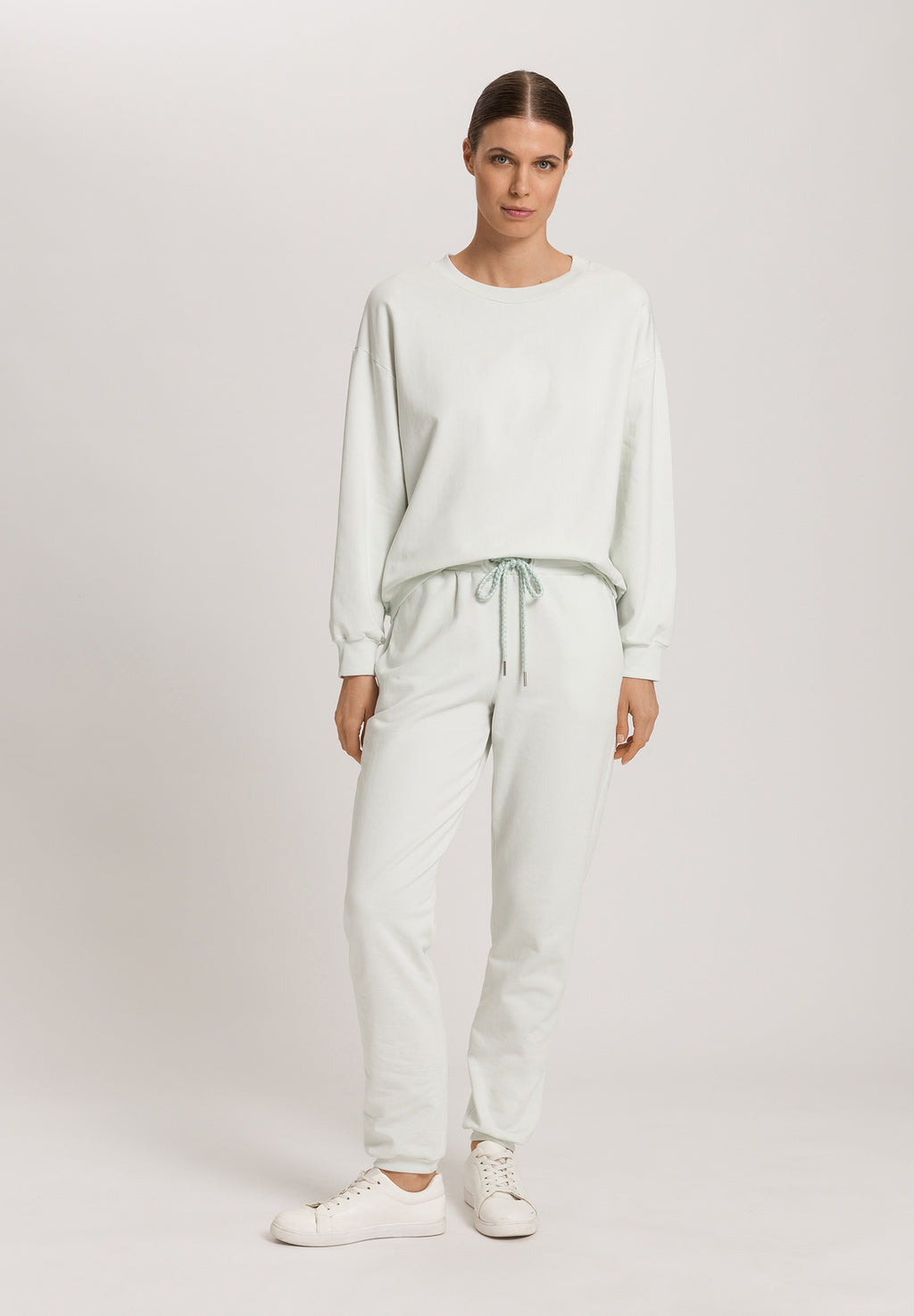 Natural Living Organic Cotton French Terry Sweatshirt | Green Beryl 78882-2707