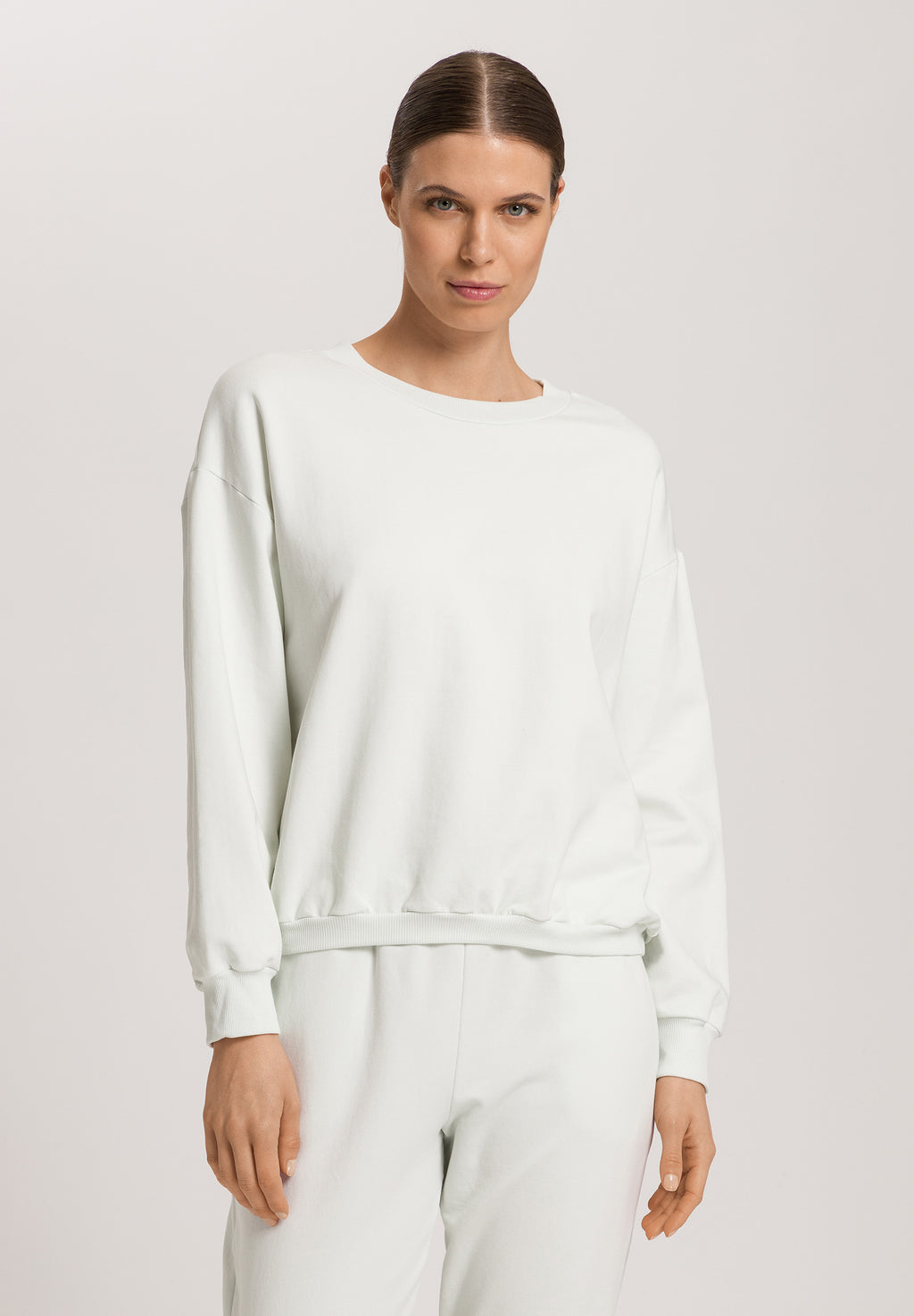 Natural Living Organic Cotton French Terry Sweatshirt | Green Beryl 78882-2707