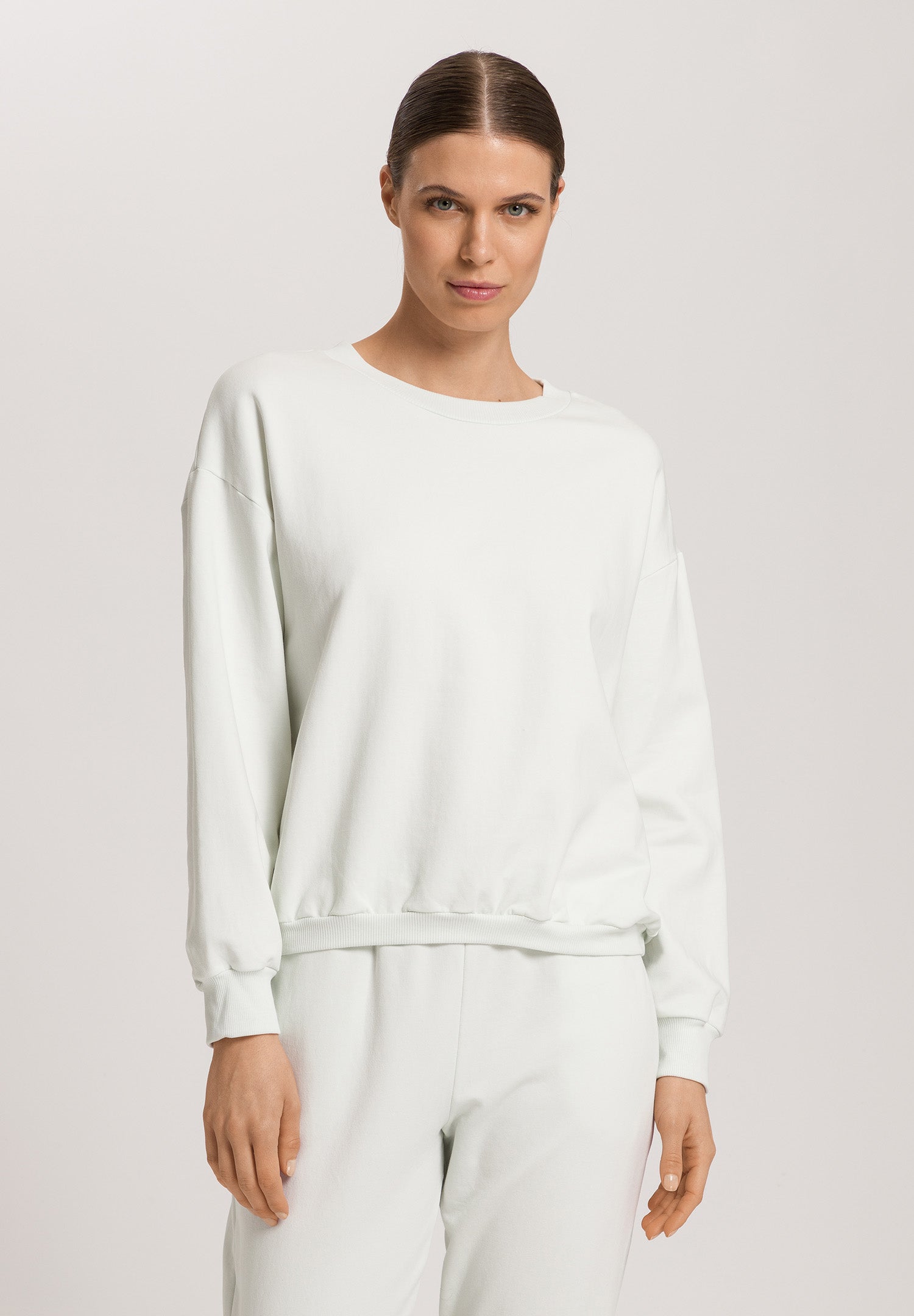 Natural Living Organic Cotton French Terry Sweatshirt | Green Beryl 78882-2707
