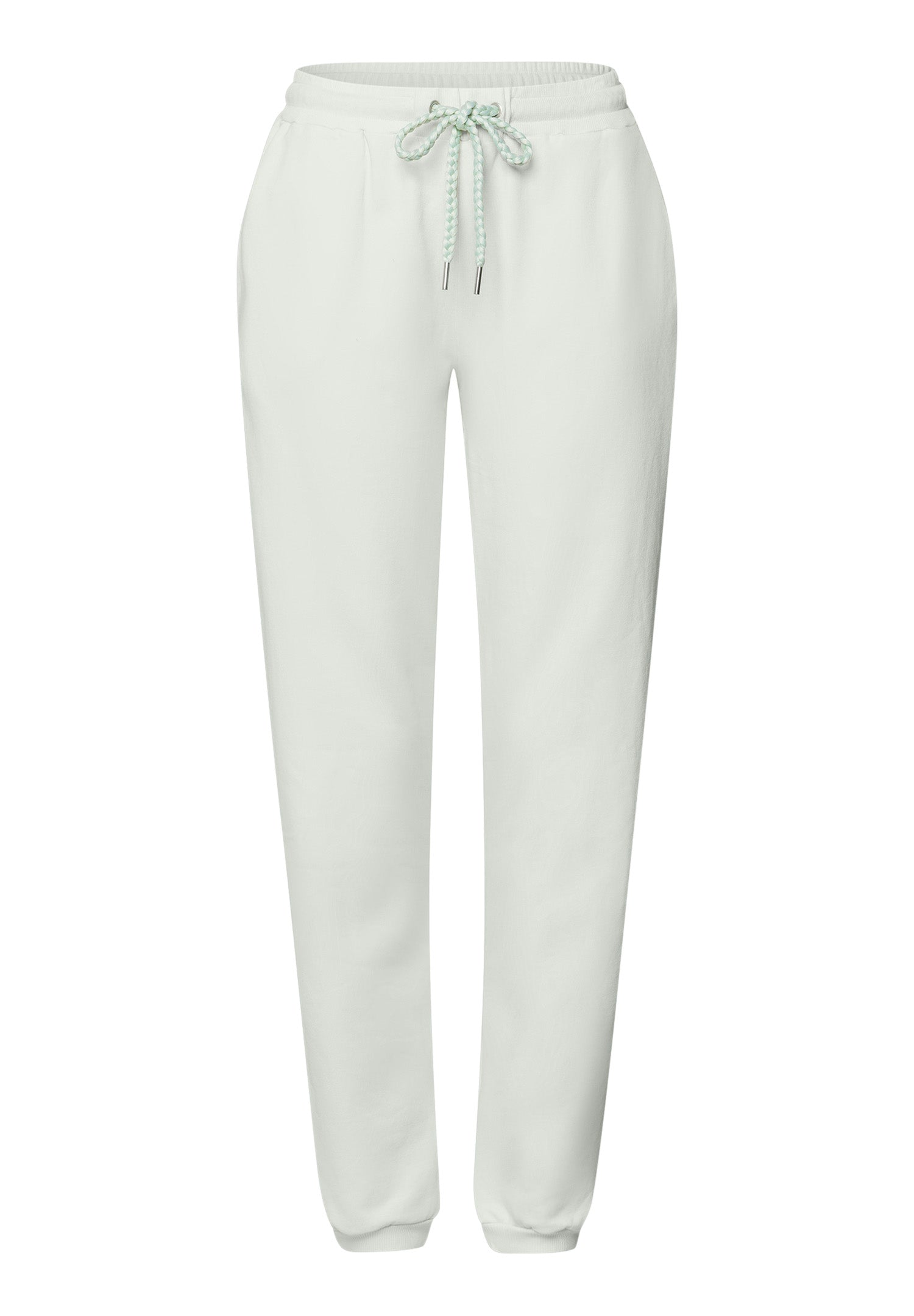 Natural Living Organic Cotton French Terry Pants | Green Beryl 78886-2707