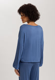 Natural Wear Tencel™ And Cashmere Soft Top | Slate Blue 78888-2642