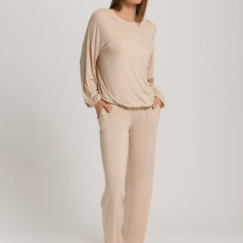 Natural Wear Tencel™ And Cashmere Soft Pants | Coffee Quartz 78889-2216