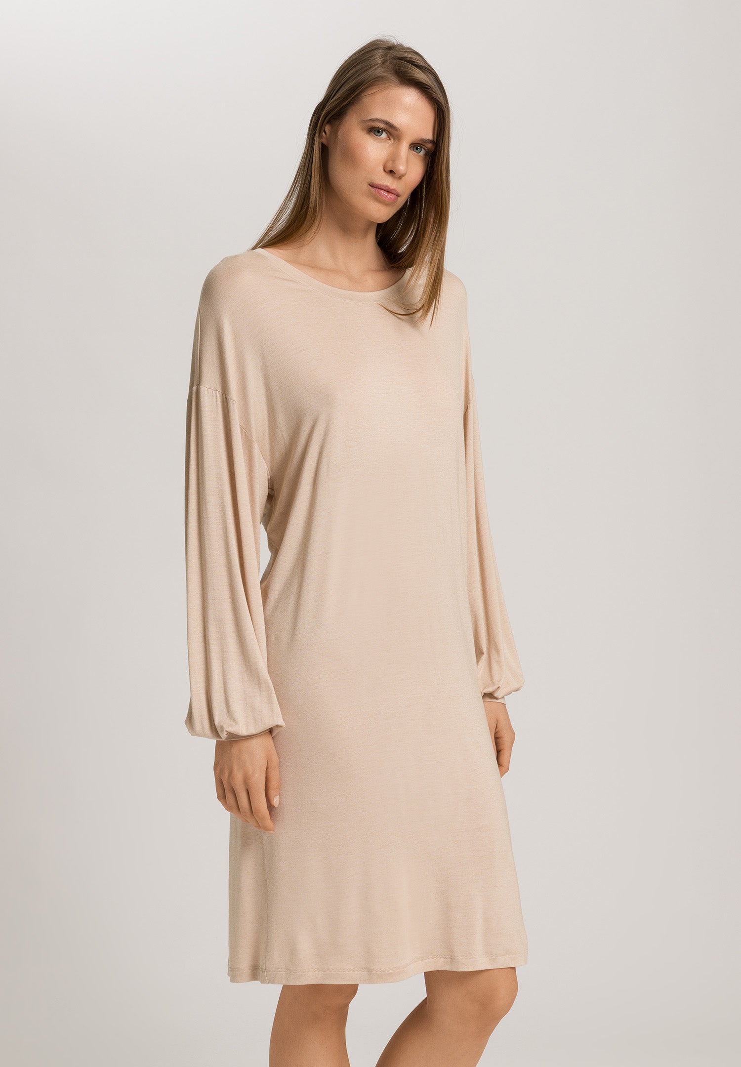 Natural Wear Tencel™ And Cashmere Soft Dress | Coffee Quartz 78890-2216