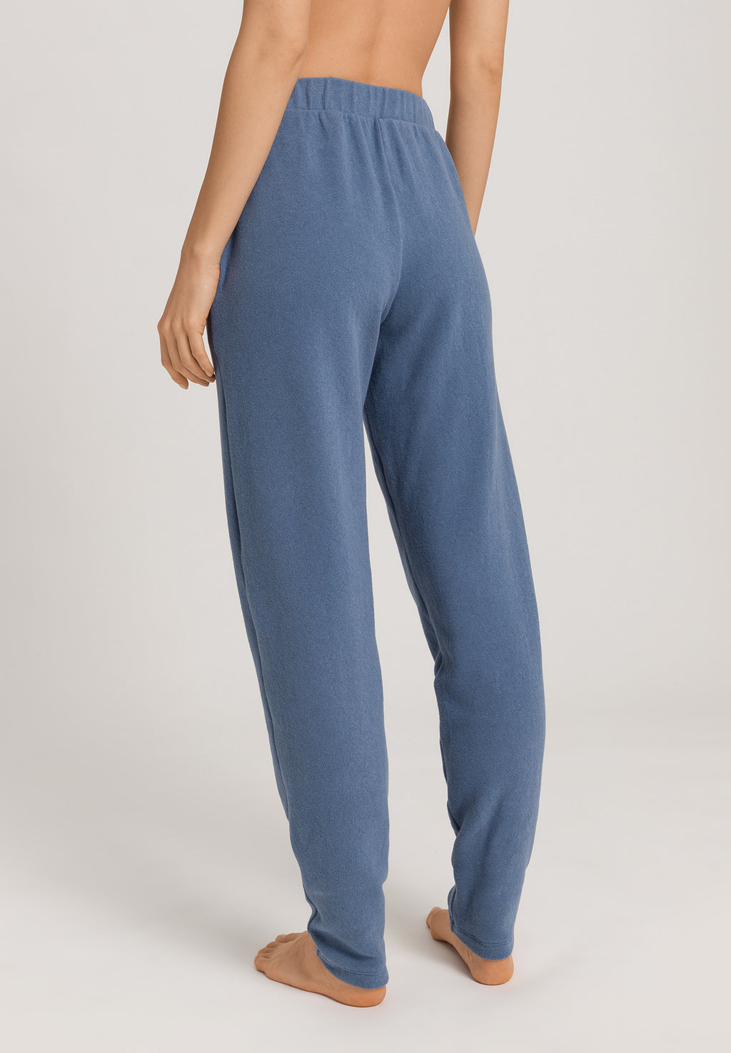 Easy Wear Recycled Cotton Blend Pants | Delicate Blue 78893-3057
