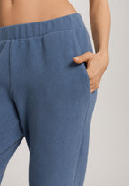 Easy Wear Recycled Cotton Blend Pants | Delicate Blue 78893-3057