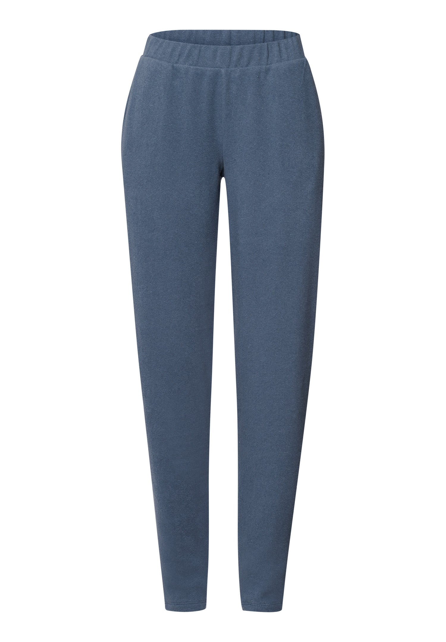 Easy Wear Recycled Cotton Blend Pants | Delicate Blue 78893-3057