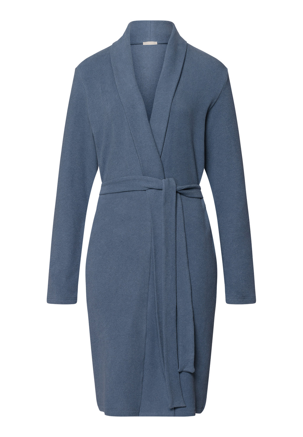 Easy Wear Recycled Cotton Blend Robe | Delicate Blue 78894-3057