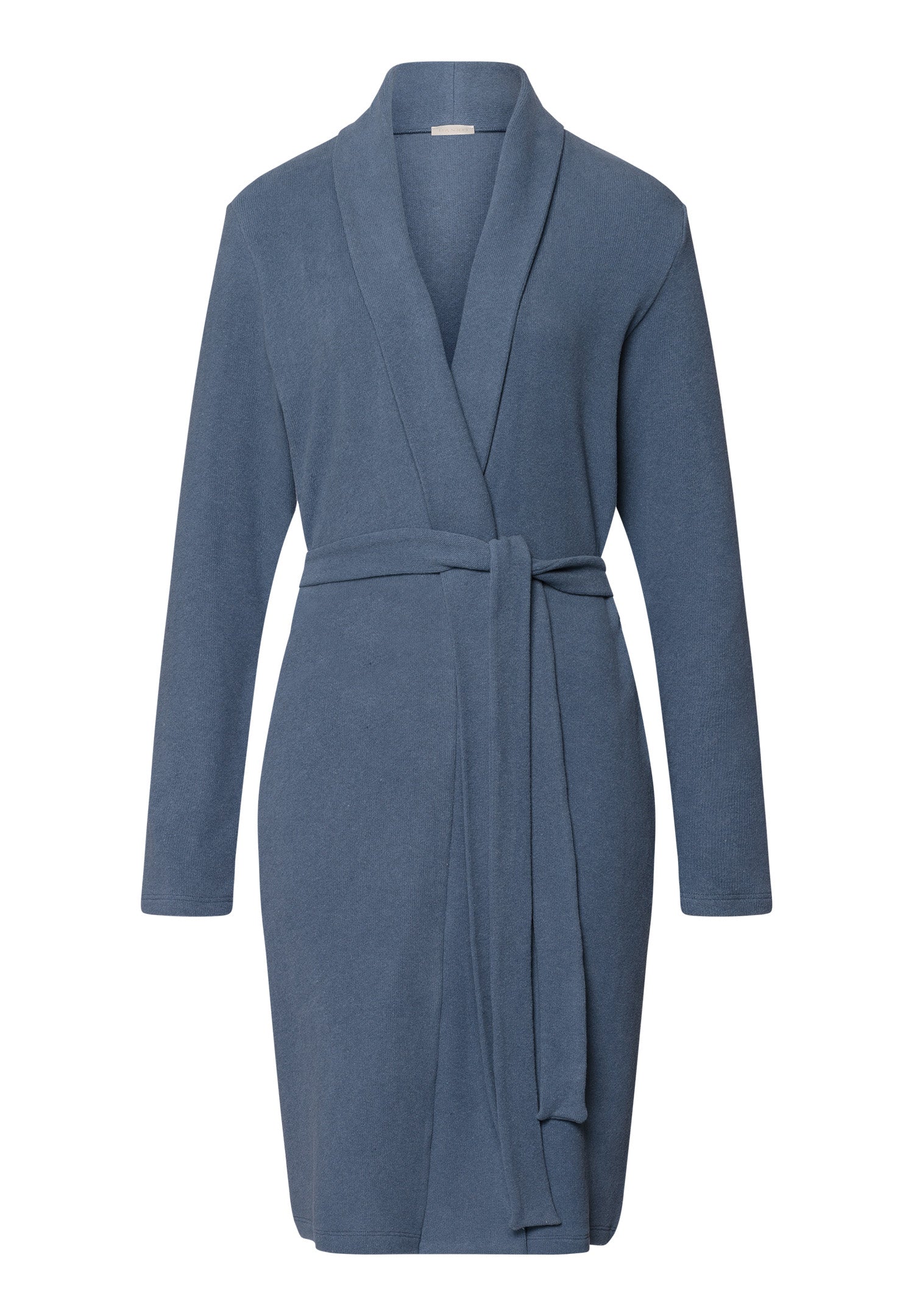 Easy Wear Recycled Cotton Blend Robe | Delicate Blue 78894-3057