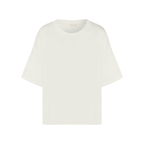 Natural Living S/Slv Sweatshirt | Misty White 78896-2123