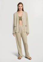 Pure Comfort Cardigan | Olive Stem 78902-2661