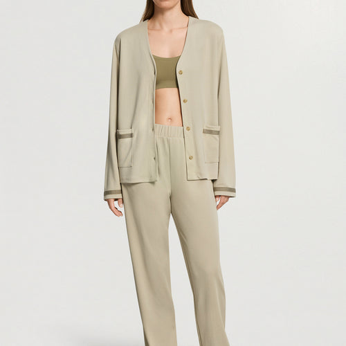 Pure Comfort Long Pants | Olive Stem 78903-2661