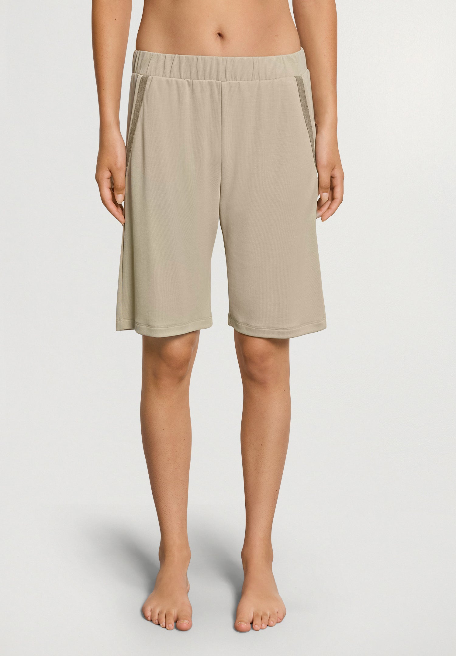 Pure Comfort Short Pants | Olive Stem 78904-2661