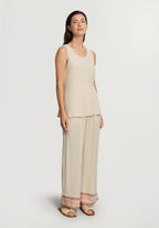 Urban Casuals Crop Pants 7/8 | Oyster Gray 78914-2671