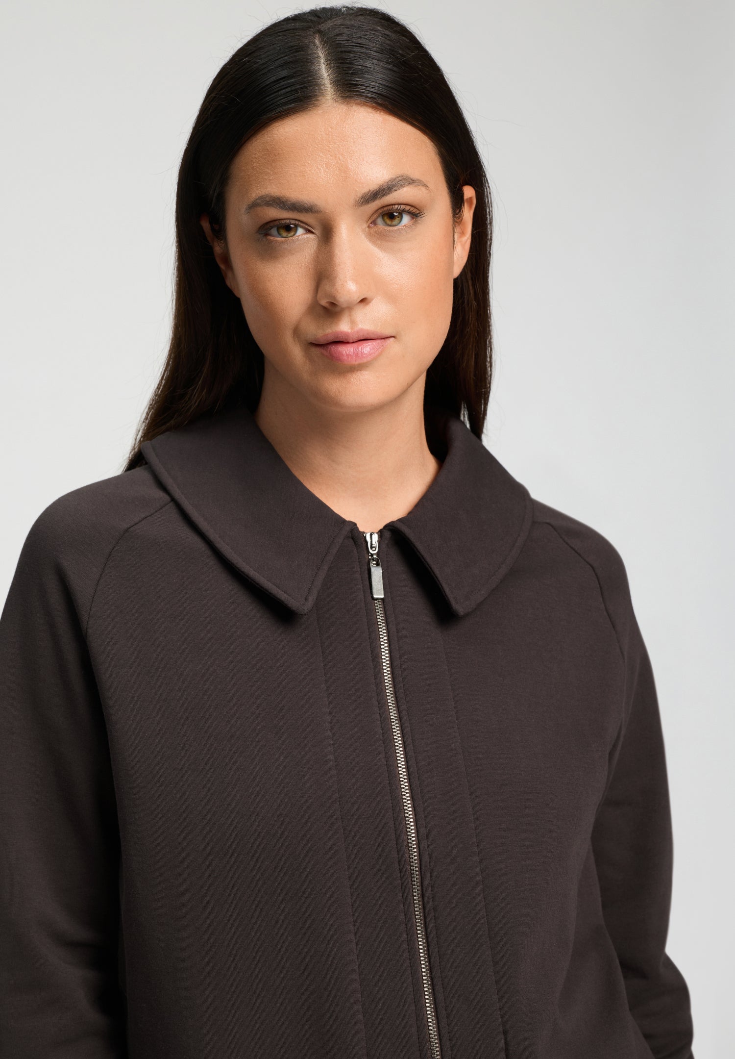 Natural Living Zip Jacket | Dark Mocha 78935-2185
