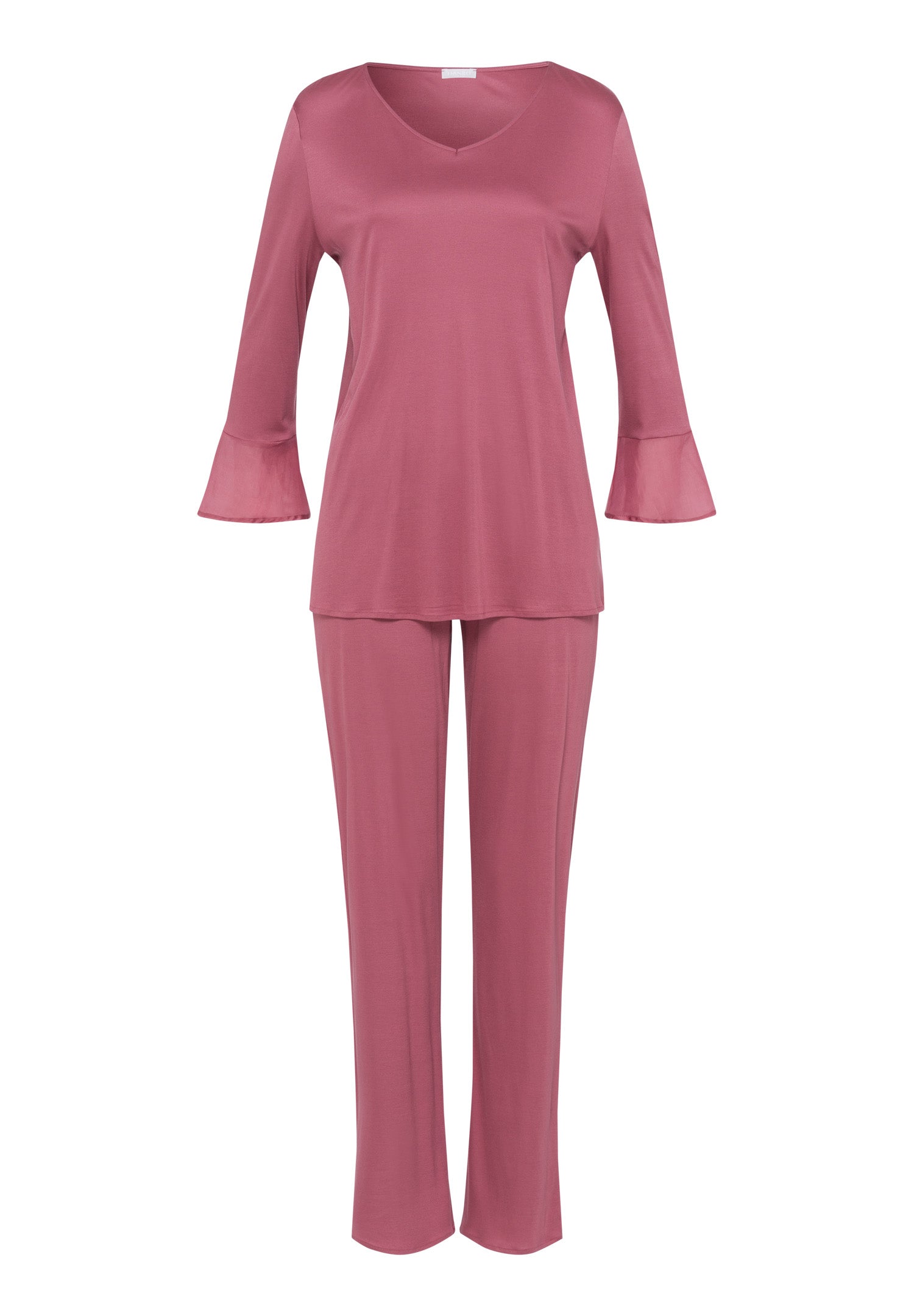 78994 Faye 3/4 Sleeve Pajama Set - 2425 Rosewood