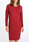 Natural Elegance Long Sleeve Gown | Redwood Melange 79023-1226