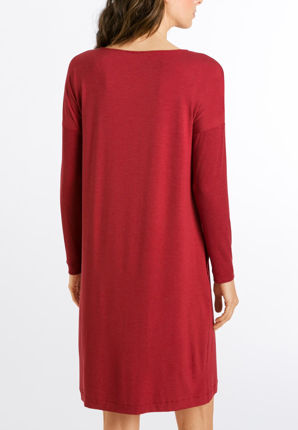 Natural Elegance Long Sleeve Gown | Redwood Melange 79023-1226