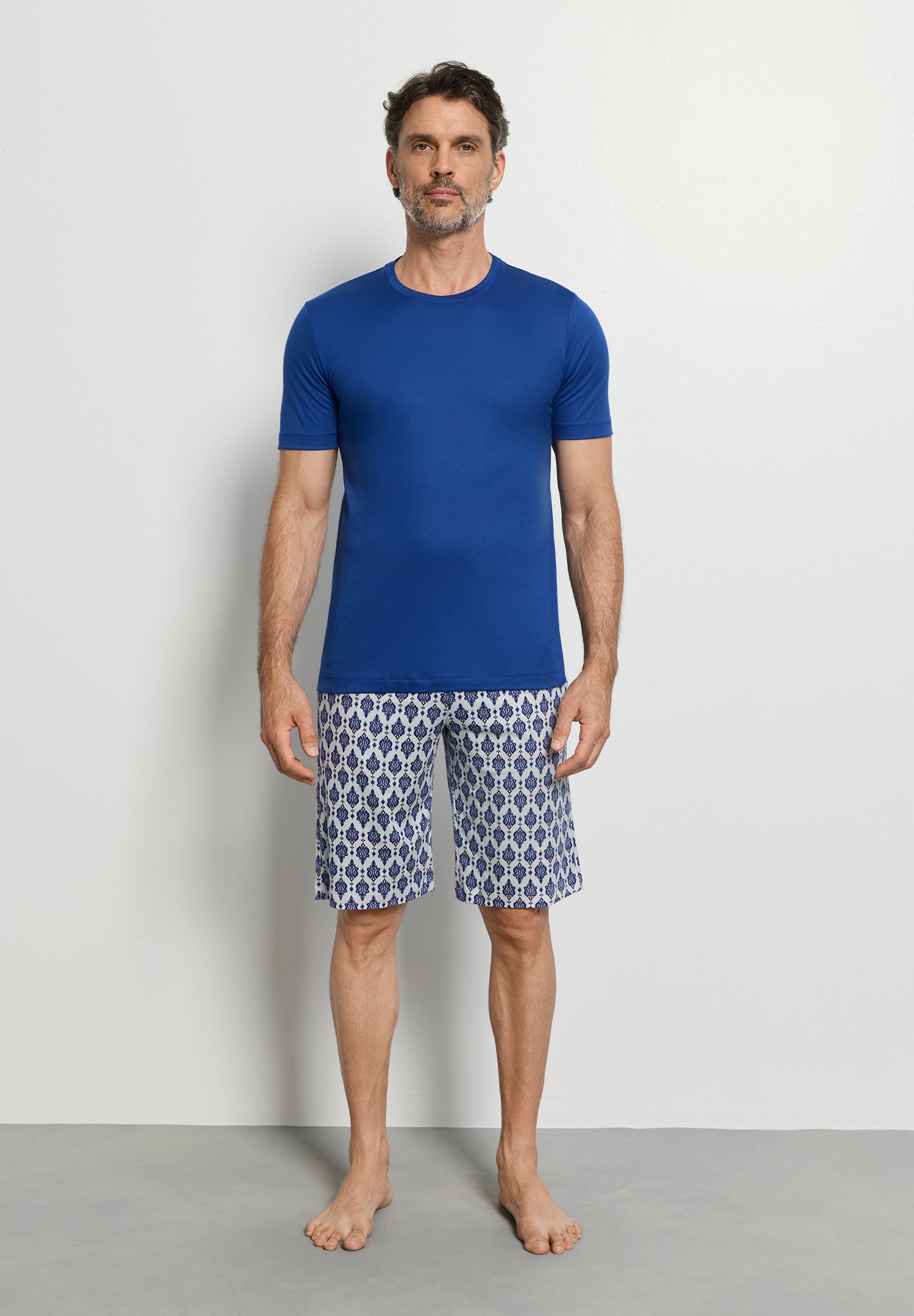 Night And Day S/Slv Pajama | Modern Ornament 79267-2351