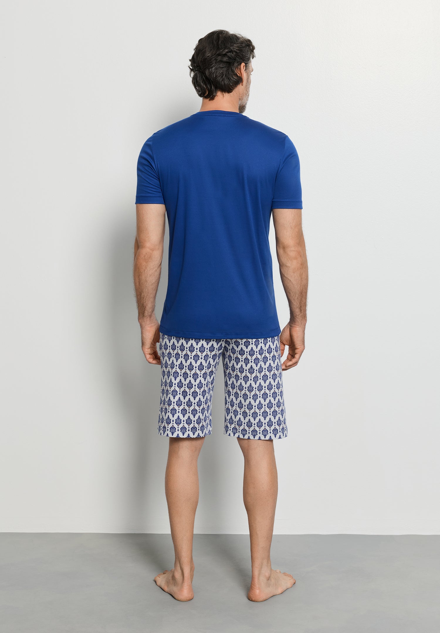 Night And Day S/Slv Pajama | Modern Ornament 79267-2351