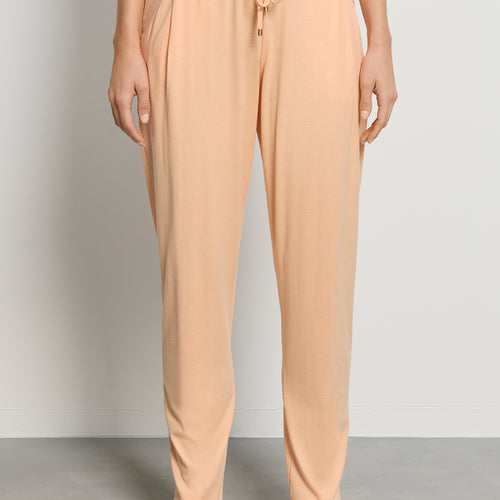 Sleep And Lounge Cotton Blend Lounge Pants | Peach Nougat 79320-2274