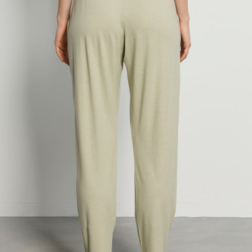 Sleep And Lounge Cotton Blend Lounge Pants | Moss Green 79320-2720