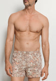 Fancy Jersey Cotton Knit Boxers | Floral Outlines 79400-1373