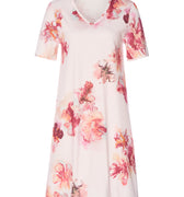 Cleo S/Slv Nightdress 90cm | Poured Blossoms 79535-2392