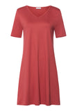 Cleo S/Slv Nightdress 90cm | Marsala 79535-2400