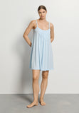 Juliet Pleated Cotton Babydoll | Whispering Blue 79643-2503