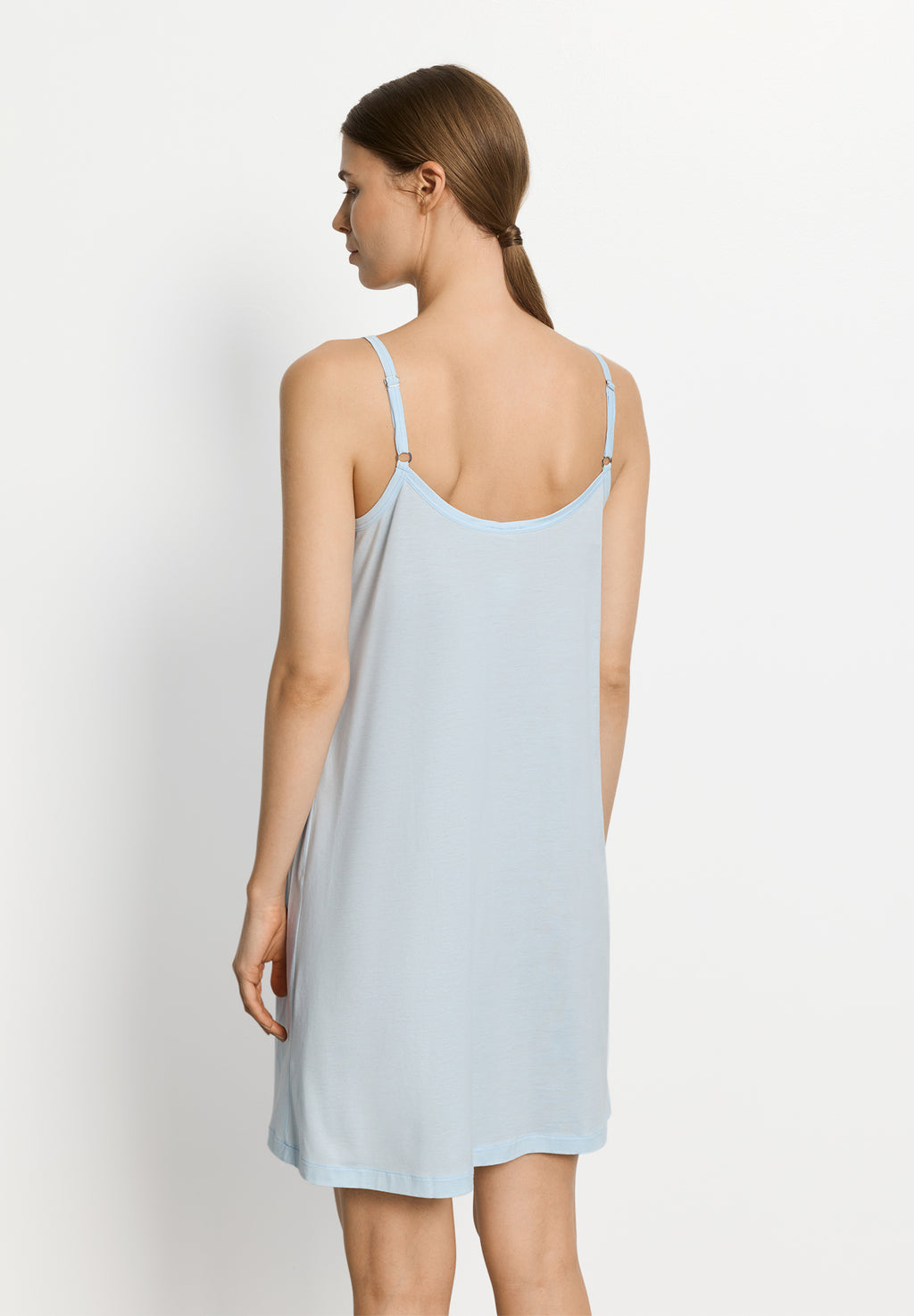 Juliet Pleated Cotton Babydoll | Whispering Blue 79643-2503