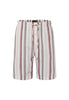 75117 Night & Day SHORT WOVEN PANT - 2876 Russet Beige Stripe