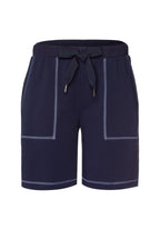 Natural Living Organic Cotton Drawsting Shorts | Deep Navy 78464-1610